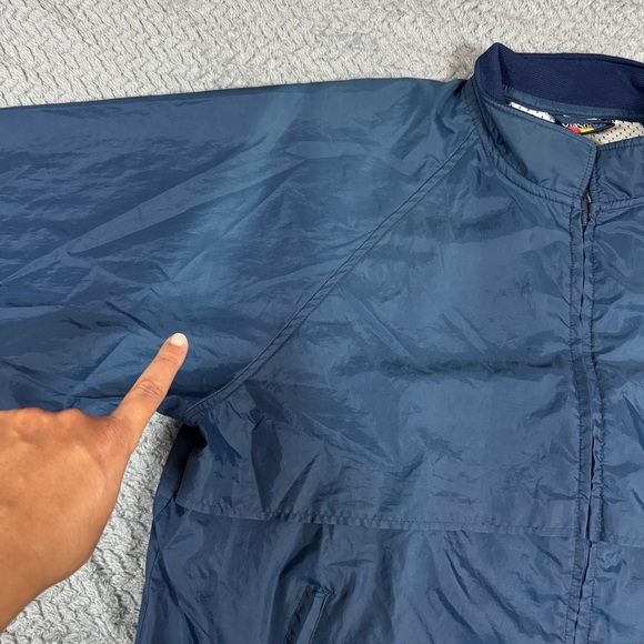 Hartwell Via Sport Vintage Men's Lightweight Windbreaker Jacket Zip-Up Size XXL - Picture 12 of 13